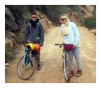 Routes in bicycle